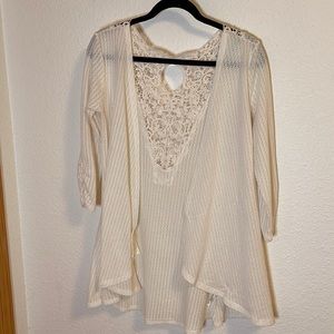 Cream Cardigan